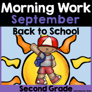 Back to School Morning Work 2nd Grade Second Grade Homework Worksheets Printables Activities