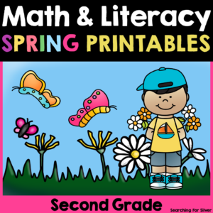 Second Grade no-prep math & literacy printables