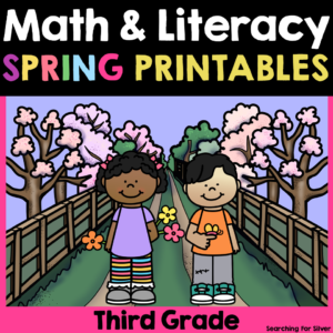 Third grade no-prep math & literacy printables