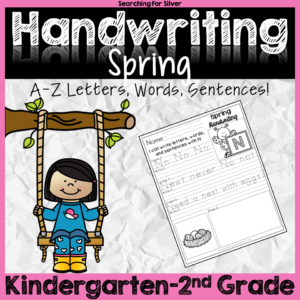 Spring Handwriting Packet