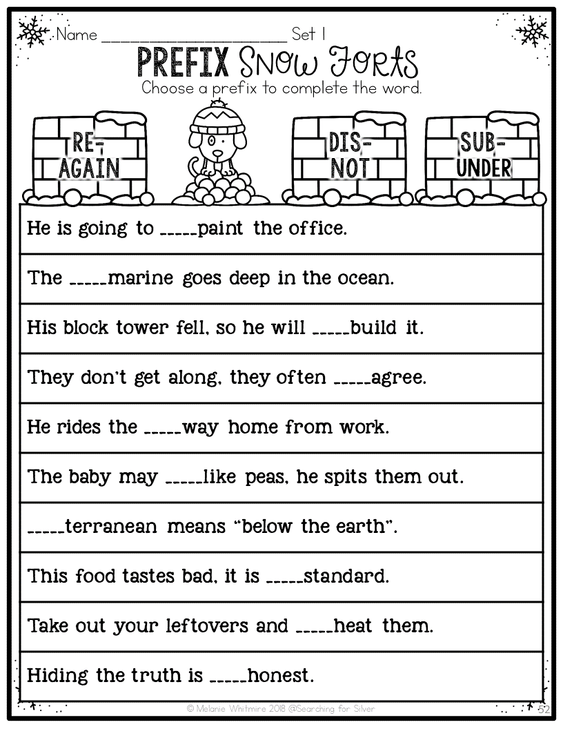 Winter Math & Literacy {3rd Grade} - Searching For Silver