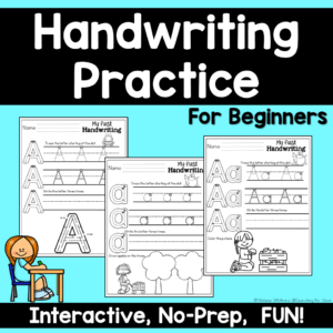 My first handwriting practice